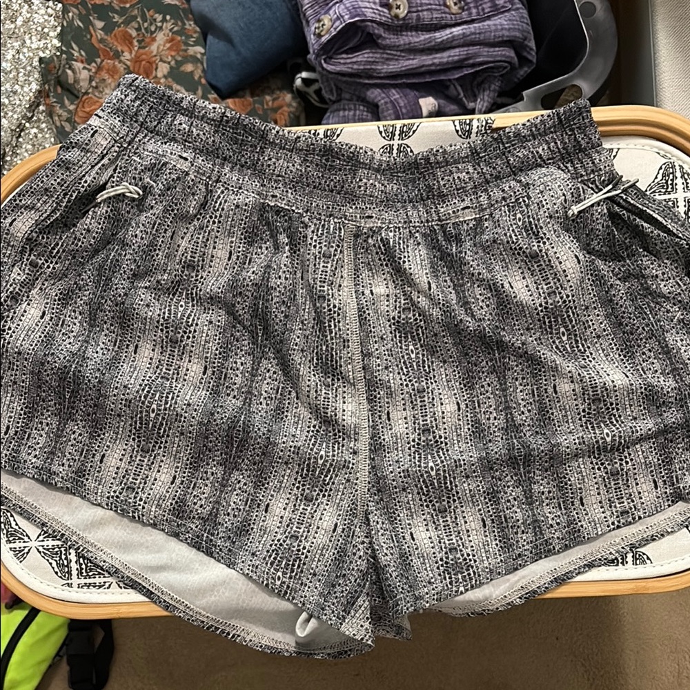 Vuori Gray Athletic Shorts Lightweight Breathable